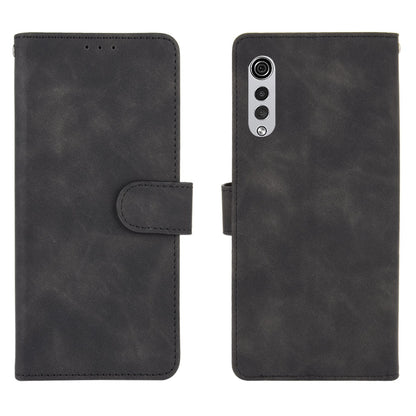 Skin-touch Wallet Stand Leather Cell Phone Cover for LG Velvet