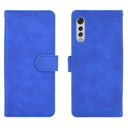 Skin-touch Wallet Stand Leather Cell Phone Cover for LG Velvet