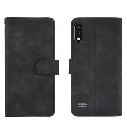 Skin-Touch Leather Phone Case with Card Slots and Cash Pocket for LG K22