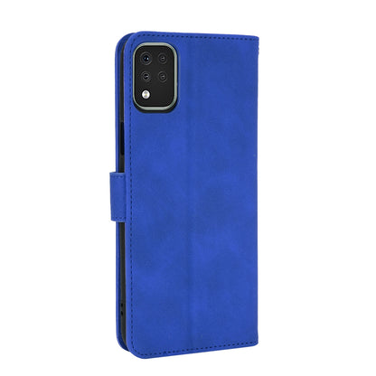Skin-Touch-Feeling Folio Flip Leather Wallet Stand Phone Case for LG K42