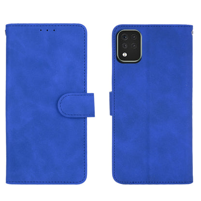 Skin-Touch-Feeling Folio Flip Leather Wallet Stand Phone Case for LG K42