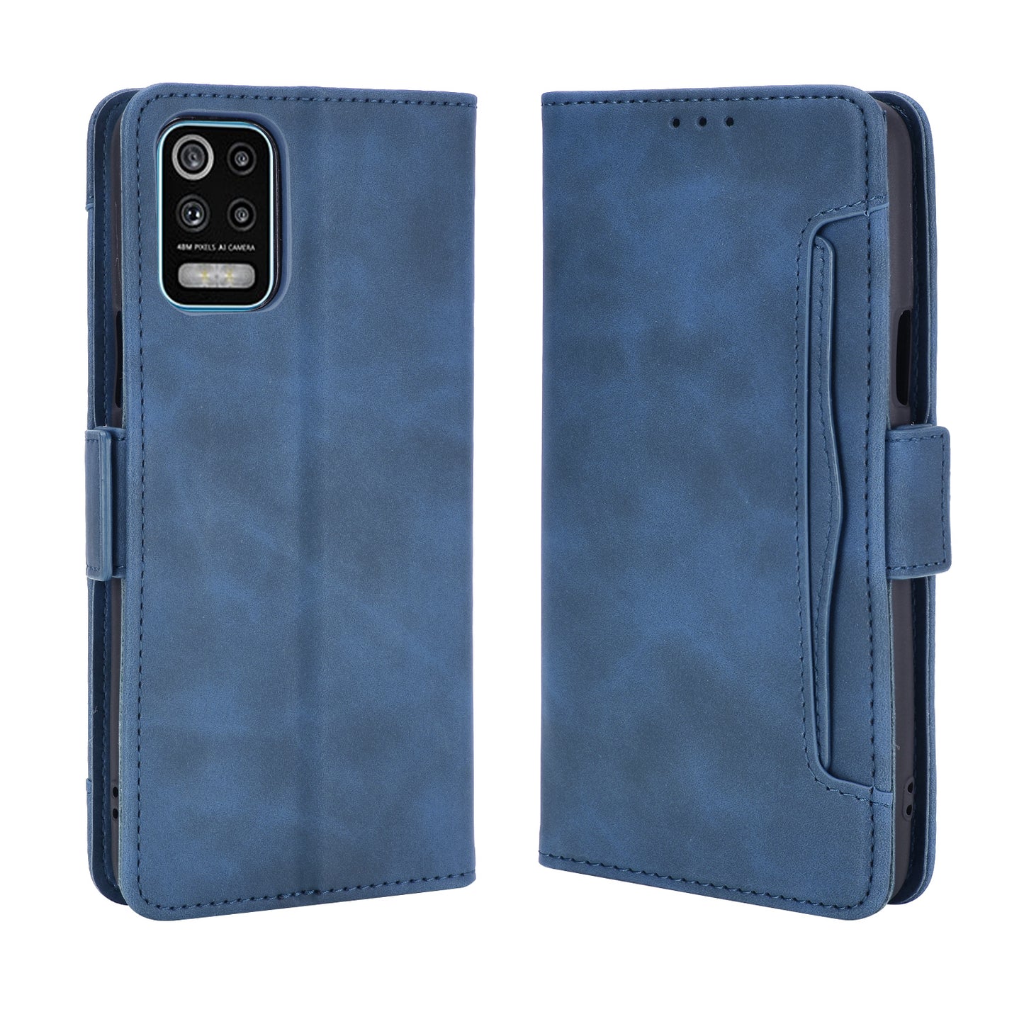 Multiple Card Slots Cover for LG K52/K62/Q52 Stand Leather Case