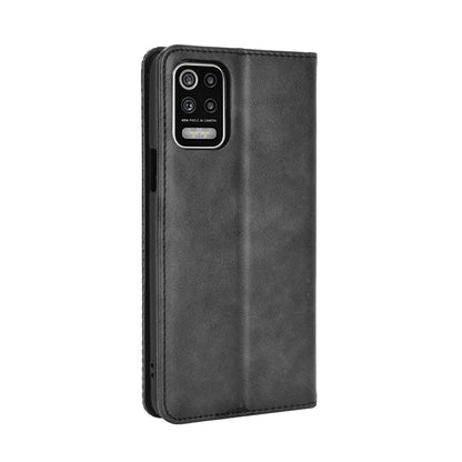 Magnetic Vintage Style Case for LG K52/K62/Q52 Leather Cover with Stand