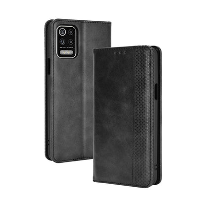 Magnetic Vintage Style Case for LG K52/K62/Q52 Leather Cover with Stand