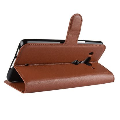 Litchi Texture Wallet Stand Leather Phone Case for HTC U12+