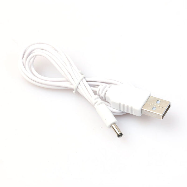 DC 3.5 x 1.35mm Male to USB Type-A Male Power Adapter Cable 1M