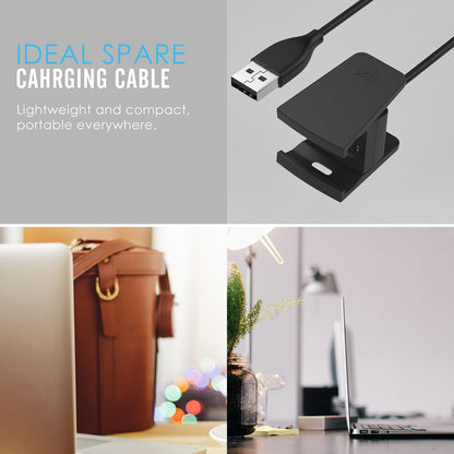 Replacement USB Charger Charging Cable Cradle Dock Adapter for Fitbit Charge 2 Smart Wristband