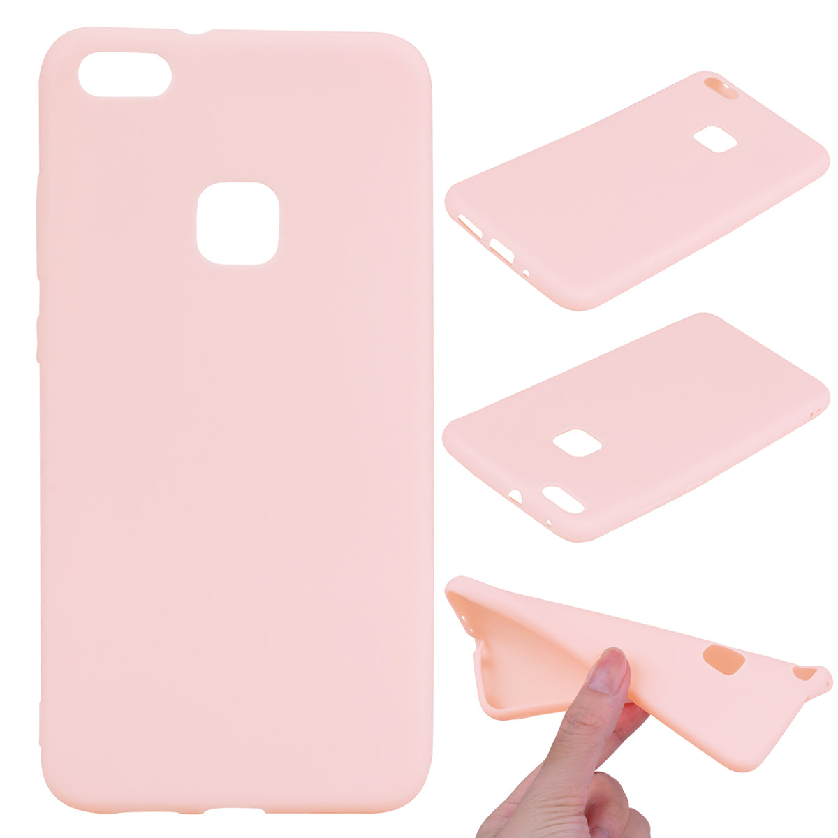 For Huawei P10 Lite Matte Anti-fingerprint TPU Phone Case