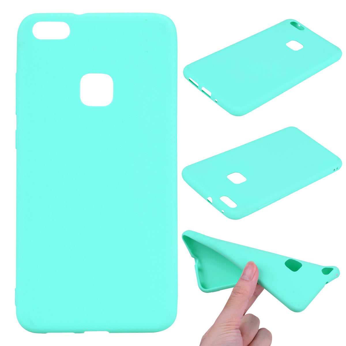 For Huawei P10 Lite Matte Anti-fingerprint TPU Phone Case