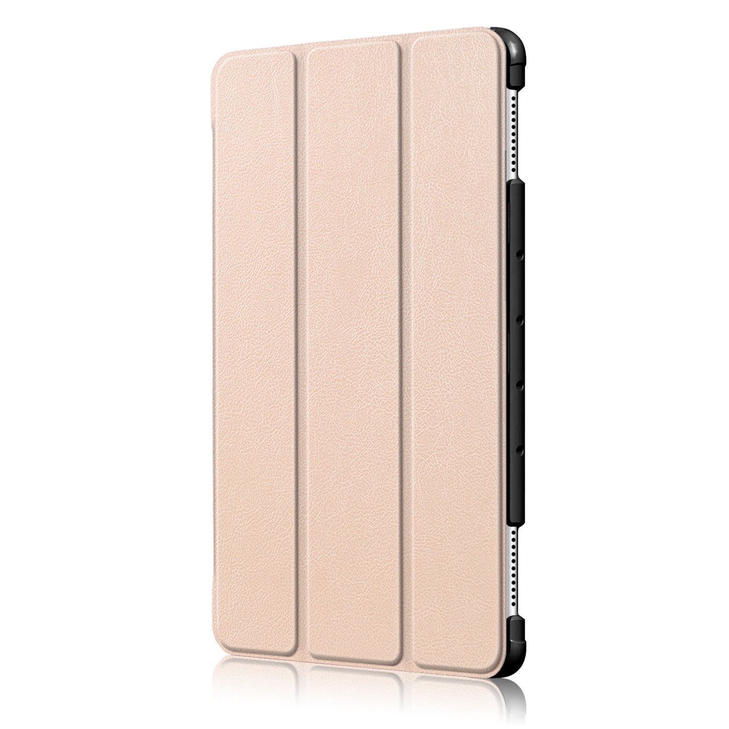 For Huawei Mediapad M5 Lite 10.1 Tri-fold Stand Auto-wake / sleep Smart Leather Case