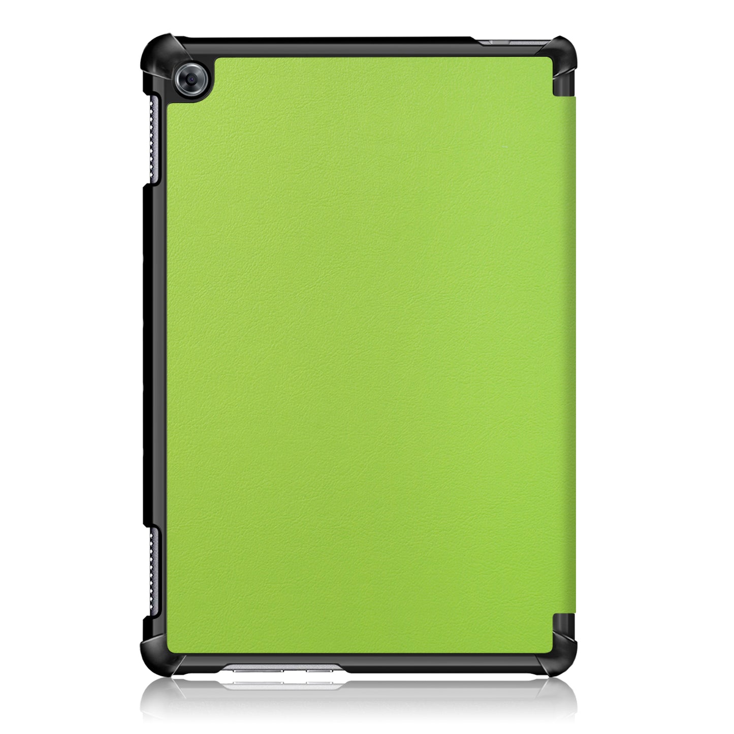 For Huawei Mediapad M5 Lite 10.1 Tri-fold Stand Auto-wake / sleep Smart Leather Case