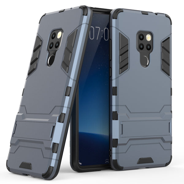 Cool Guard Plastic + TPU Hybrid Case with Kickstand for Huawei Mate 20