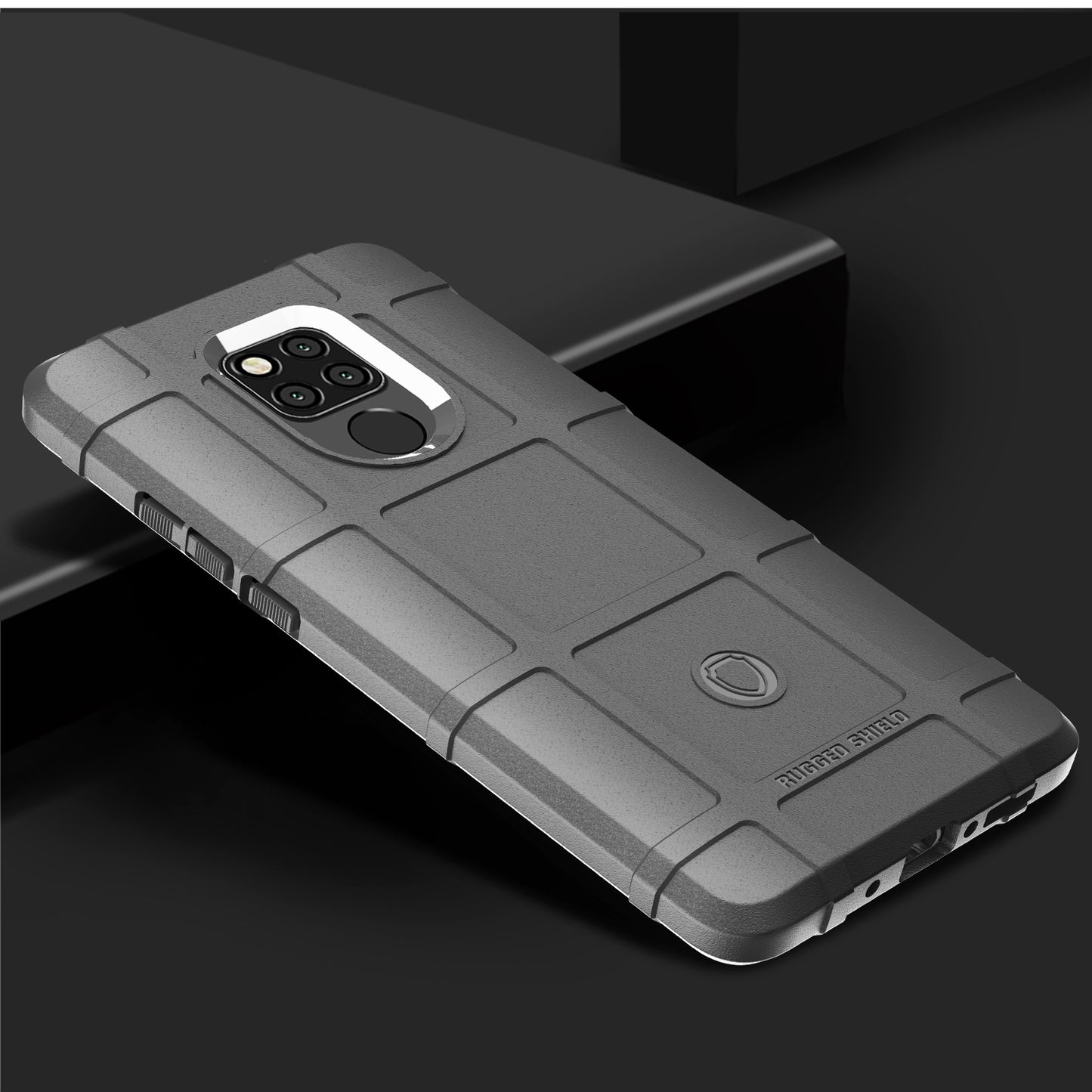Anti-shock Square Grid Texture Soft TPU Phone Case for Huawei Mate 20 X