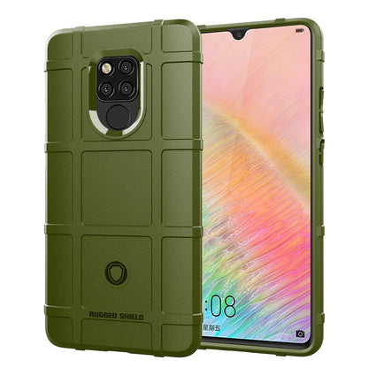 Anti-shock Square Grid Texture Soft TPU Phone Case for Huawei Mate 20 X