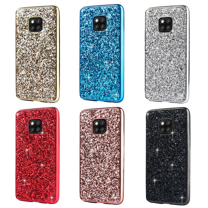 Electroplating Flash Powder PC + TPU Hybrid Mobile Casing for Huawei Mate 20 Pro