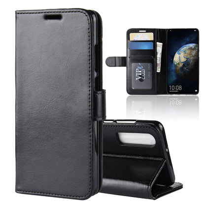 Crazy Horse Wallet Stand Leather Cellphone Case for Huawei P30