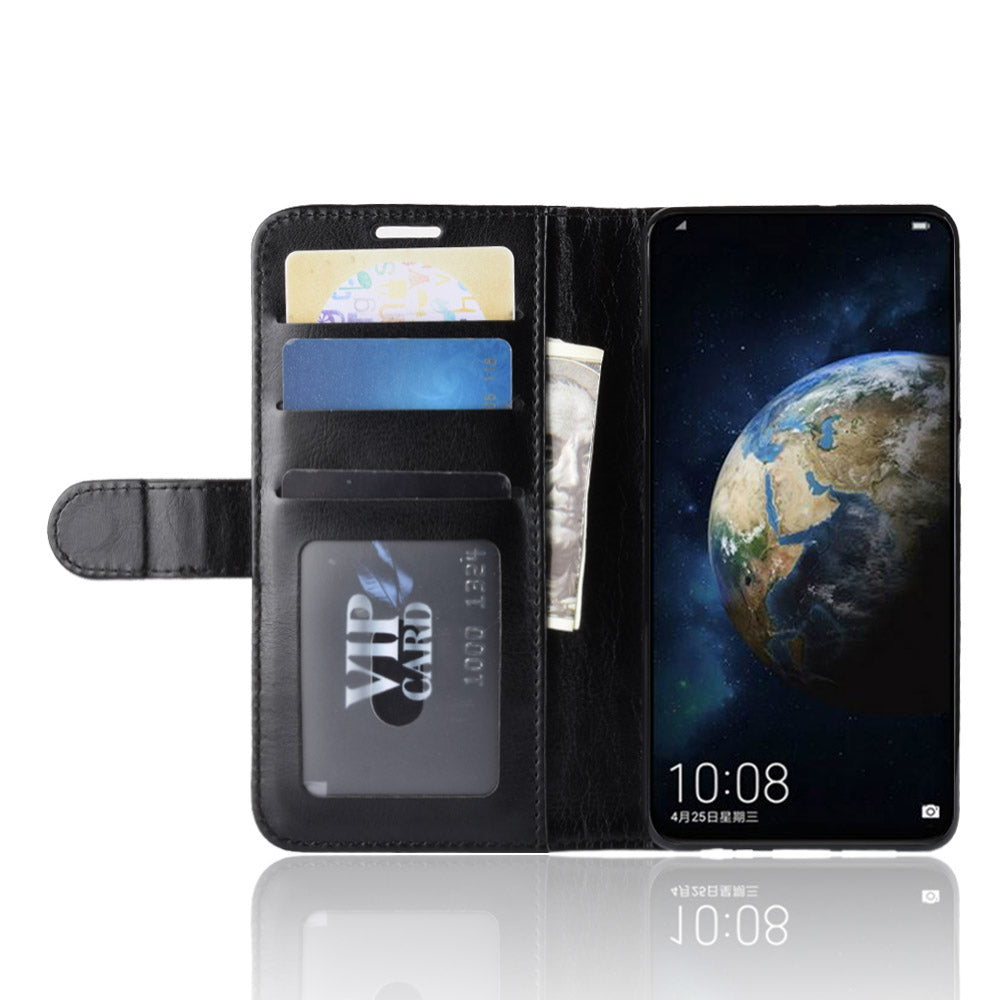 Crazy Horse Wallet Stand Leather Cellphone Case for Huawei P30