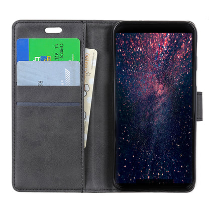 For Huawei P30 Pro Matte PU Leather Wallet Magnetic Protective Case