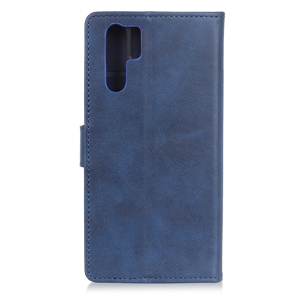 For Huawei P30 Pro Matte PU Leather Wallet Magnetic Protective Case