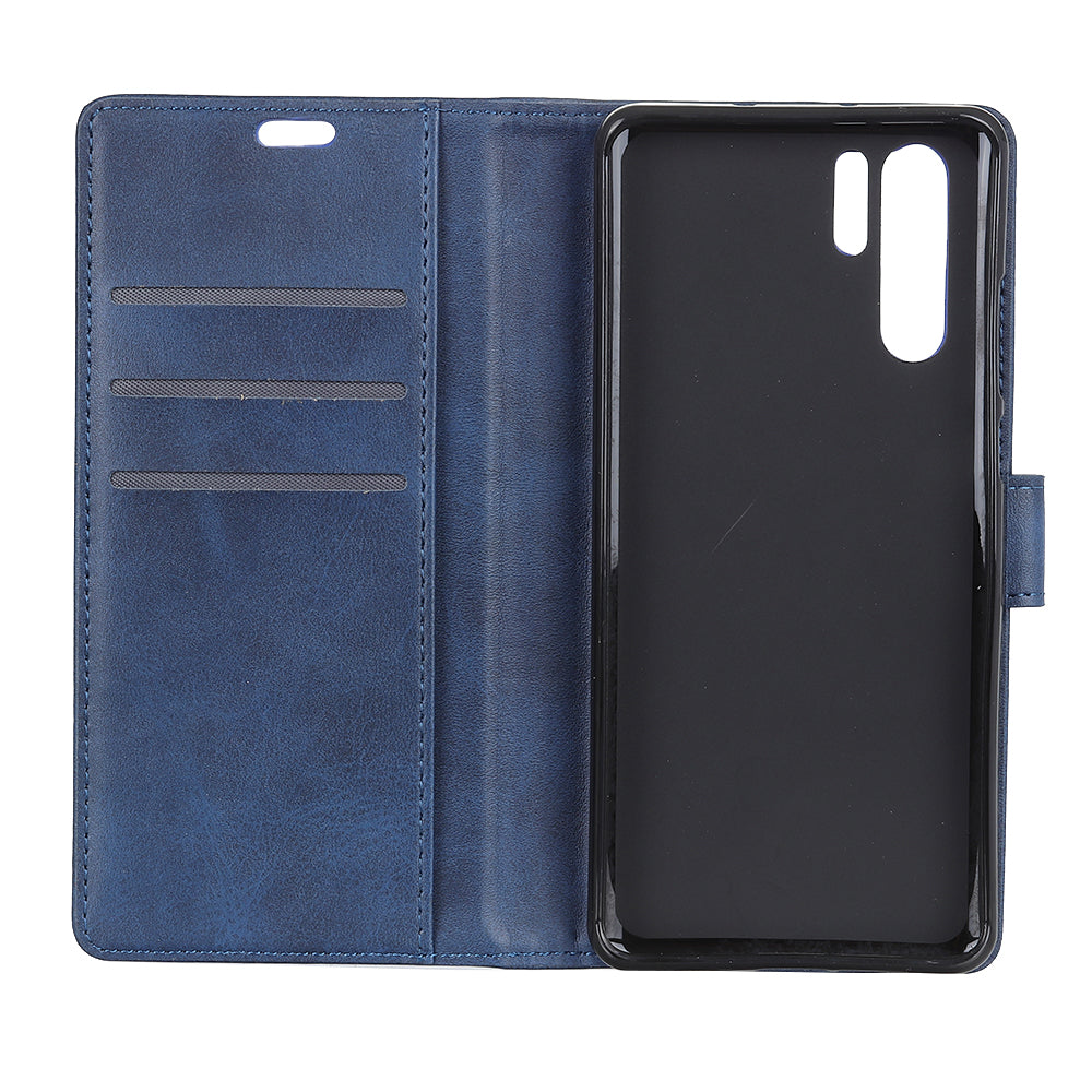 For Huawei P30 Pro Matte PU Leather Wallet Magnetic Protective Case