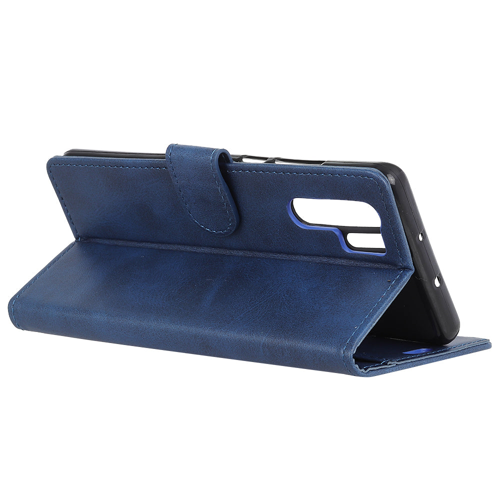 For Huawei P30 Pro Matte PU Leather Wallet Magnetic Protective Case