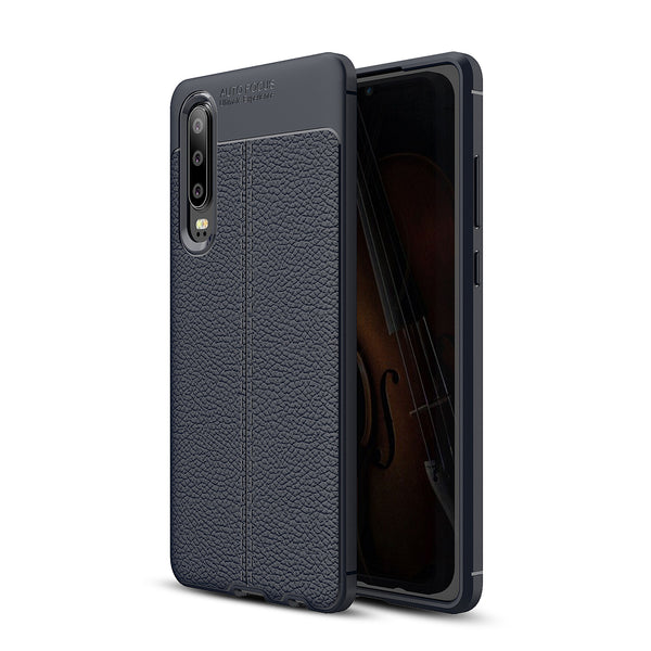 Litchi Grain TPU Back Protective Phone Case for Huawei P30