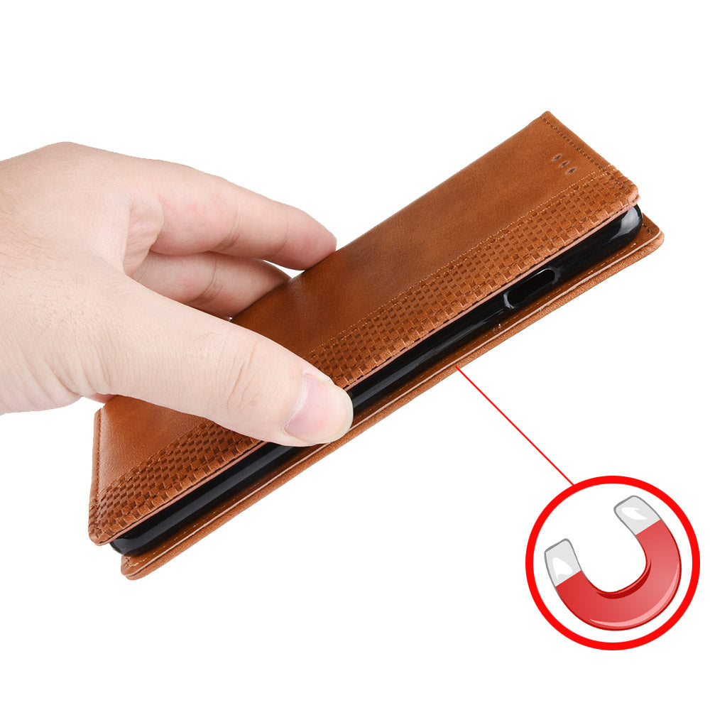 Vintage Style Leather Wallet Case for Huawei Mate 20 X