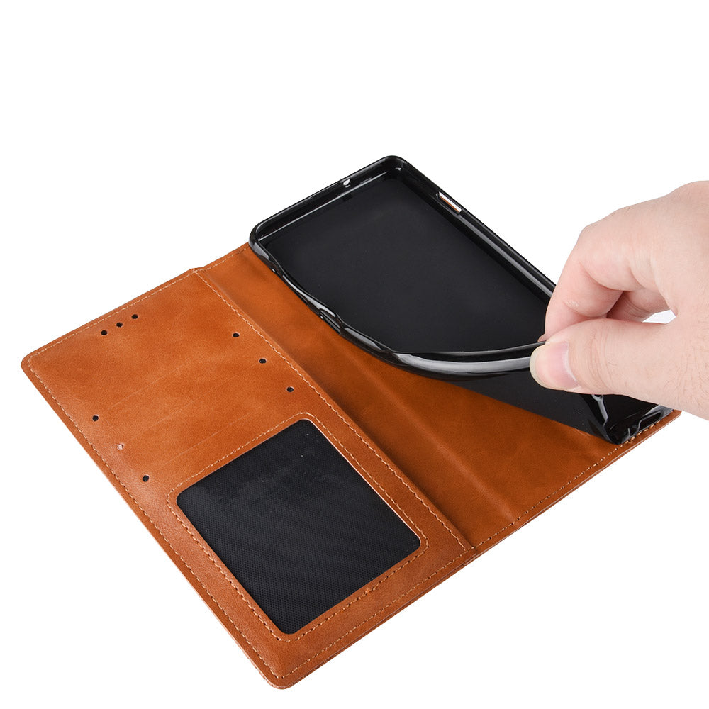 Vintage Style Leather Wallet Case for Huawei Mate 20 X