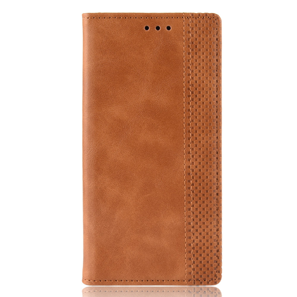 Vintage Style Leather Wallet Case for Huawei Mate 20 X