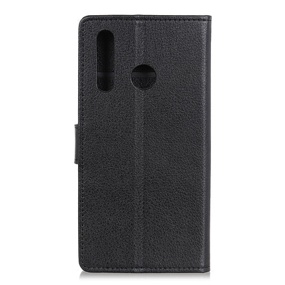 For Huawei P30 Lite Shockproof Phone Bag Covering Litchi Skin Wallet Leather Stand Case