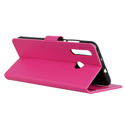 For Huawei P30 Lite Shockproof Phone Bag Covering Litchi Skin Wallet Leather Stand Case