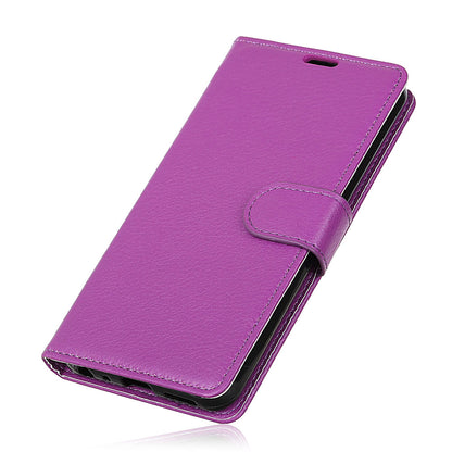 For Huawei P30 Lite Shockproof Phone Bag Covering Litchi Skin Wallet Leather Stand Case