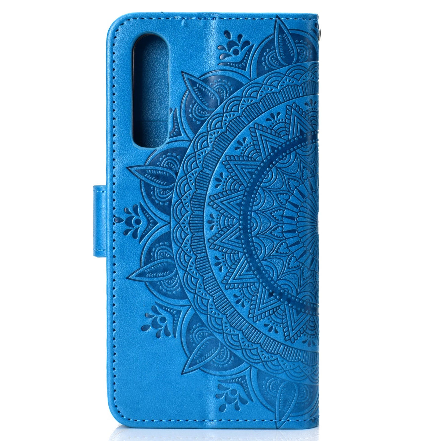 For Huawei P30 Mobile Case Mandala Flower Wallet PU Leather Case