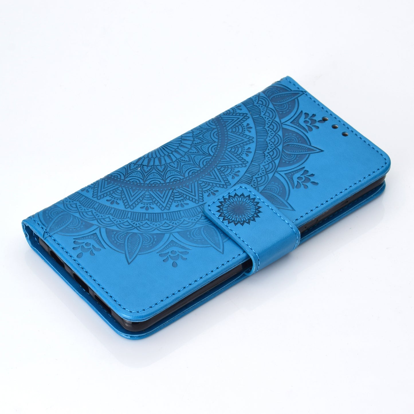 For Huawei P30 Mobile Case Mandala Flower Wallet PU Leather Case