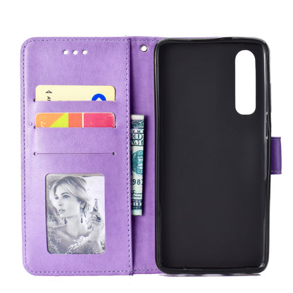 For Huawei P30 Mobile Case Mandala Flower Wallet PU Leather Case