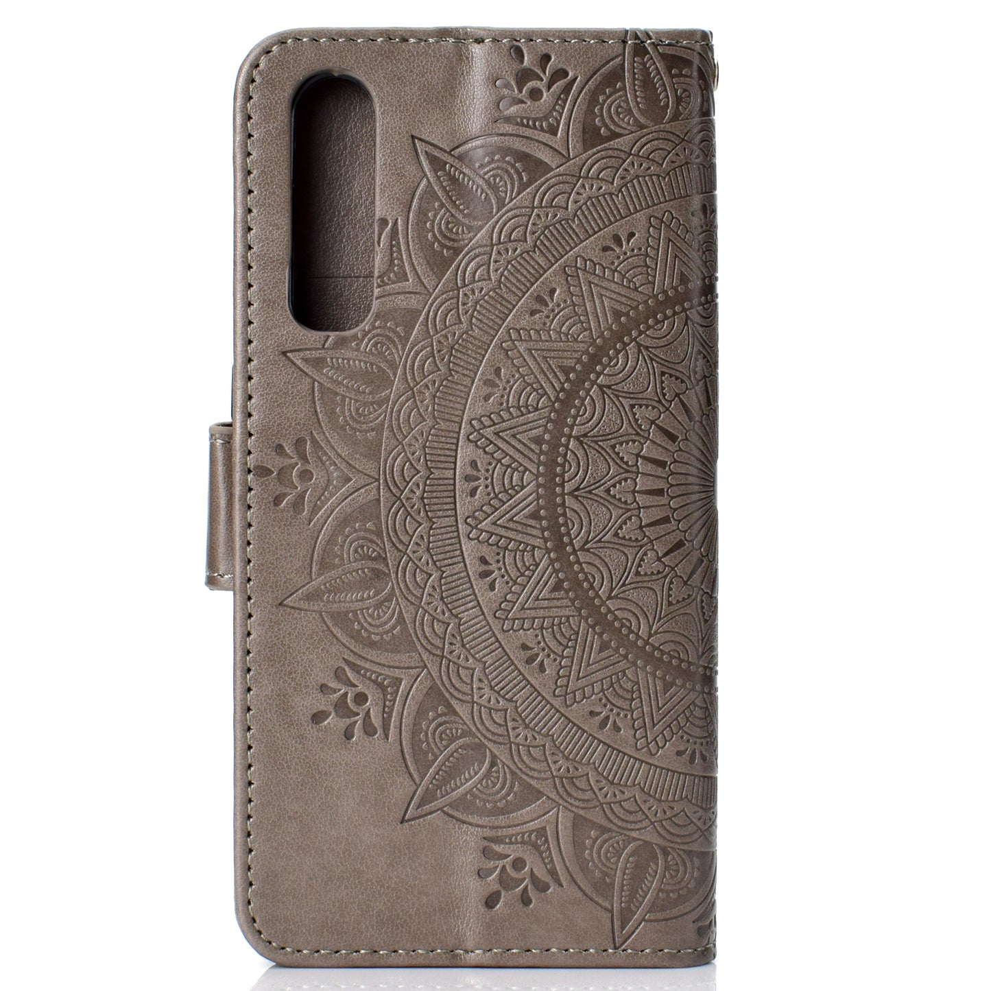 For Huawei P30 Mobile Case Mandala Flower Wallet PU Leather Case