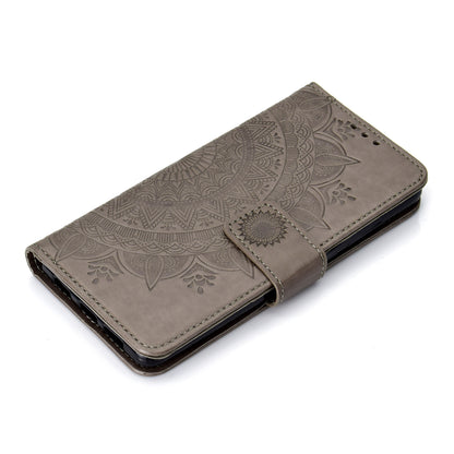 For Huawei P30 Mobile Case Mandala Flower Wallet PU Leather Case