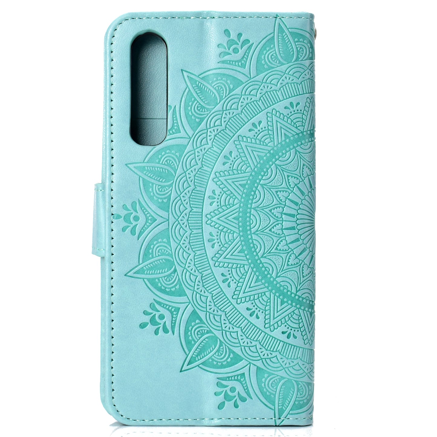 For Huawei P30 Mobile Case Mandala Flower Wallet PU Leather Case