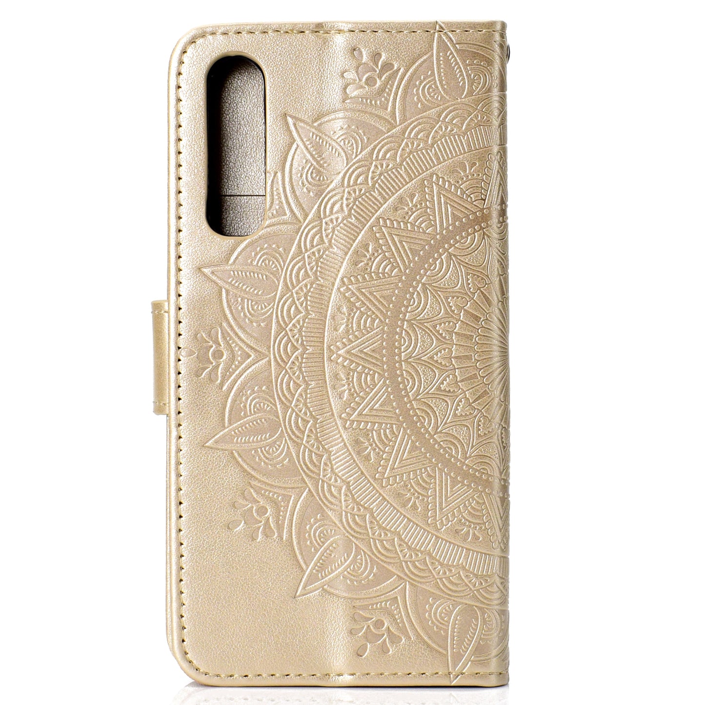 For Huawei P30 Mobile Case Mandala Flower Wallet PU Leather Case