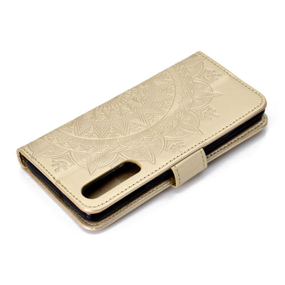For Huawei P30 Mobile Case Mandala Flower Wallet PU Leather Case