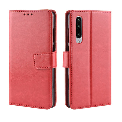 For Huawei P30 Crazy Horse Wallet Leather Cell Phone Cover