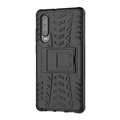 Anti-slip PC + TPU Hybrid Case with Kickstand for Huawei P30