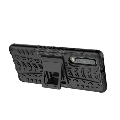 Anti-slip PC + TPU Hybrid Case with Kickstand for Huawei P30