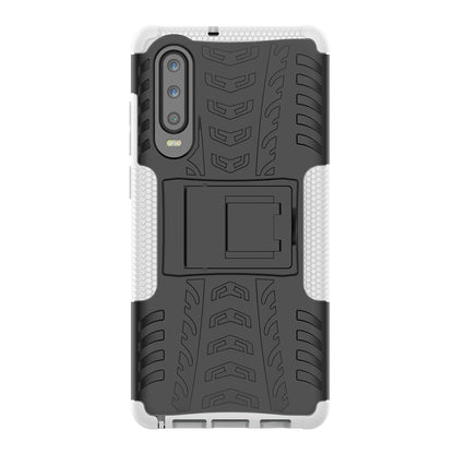 Anti-slip PC + TPU Hybrid Case with Kickstand for Huawei P30