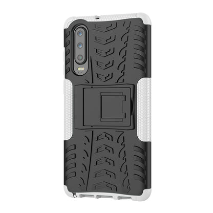 Anti-slip PC + TPU Hybrid Case with Kickstand for Huawei P30