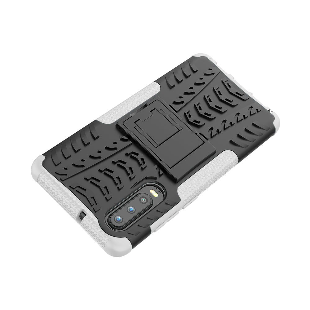 Anti-slip PC + TPU Hybrid Case with Kickstand for Huawei P30