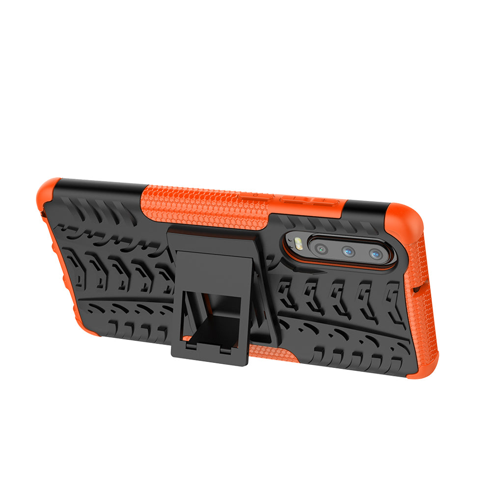Anti-slip PC + TPU Hybrid Case with Kickstand for Huawei P30