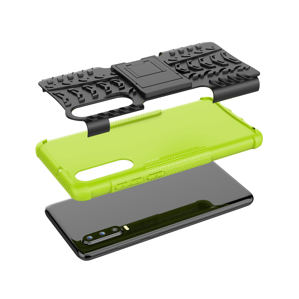 Anti-slip PC + TPU Hybrid Case with Kickstand for Huawei P30
