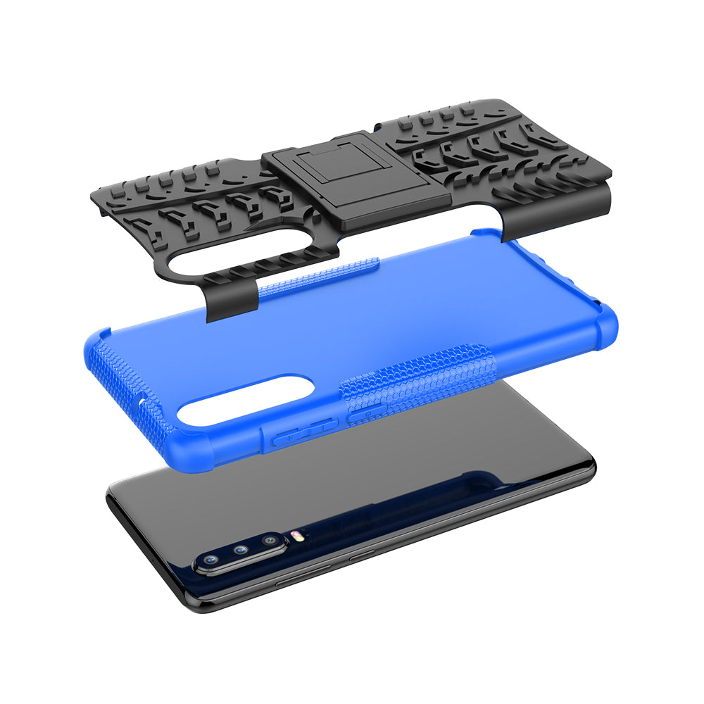 Anti-slip PC + TPU Hybrid Case with Kickstand for Huawei P30