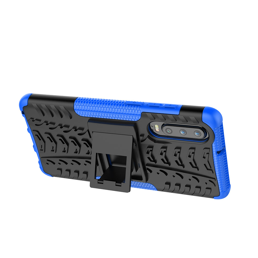 Anti-slip PC + TPU Hybrid Case with Kickstand for Huawei P30